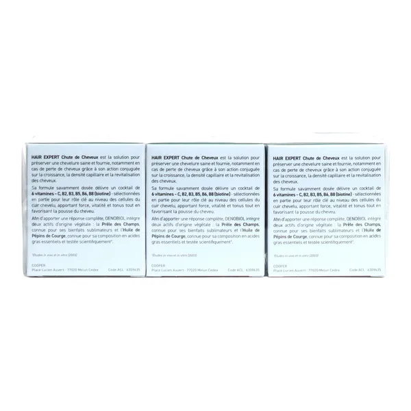 Oenobiol Chute de cheveux capsule Hair expert