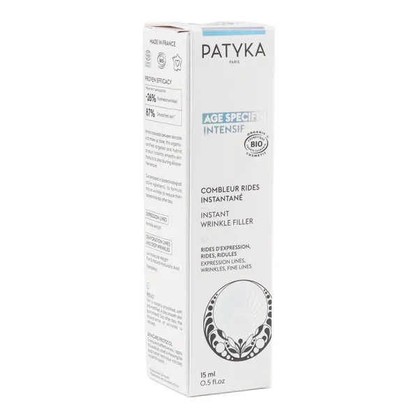 Patyka Age specific intensif combleur rides instantané bio