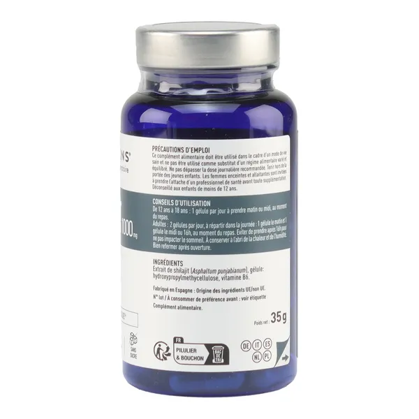 Granions Shilajit 1000 mg gélules
