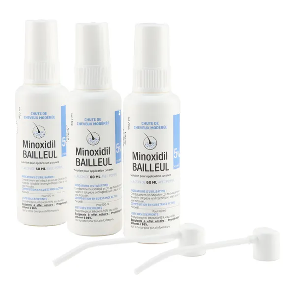Minoxidil 5 % solution Alopécie