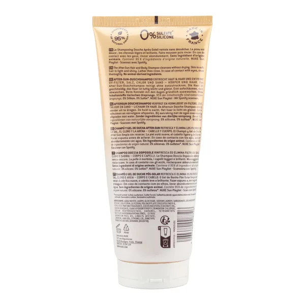 Nuxe Sun Shampooing Douche après-soleil