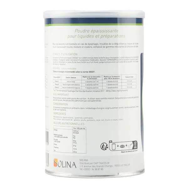 Nutrisis Epaissir Clear poudre épaississante