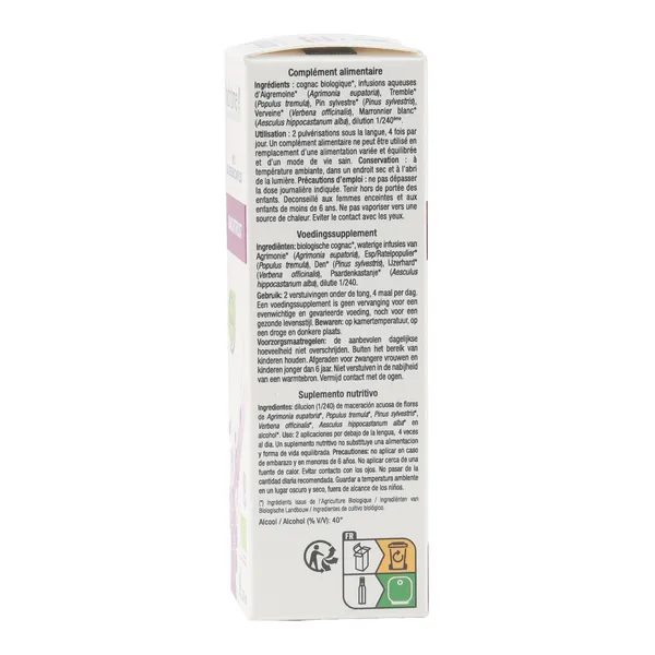 Ladrôme complexe d'élixirs floraux bio spray sommeil paisible