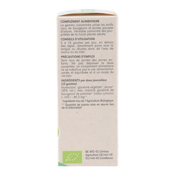 HerbalGem Pommier bourgeons bio