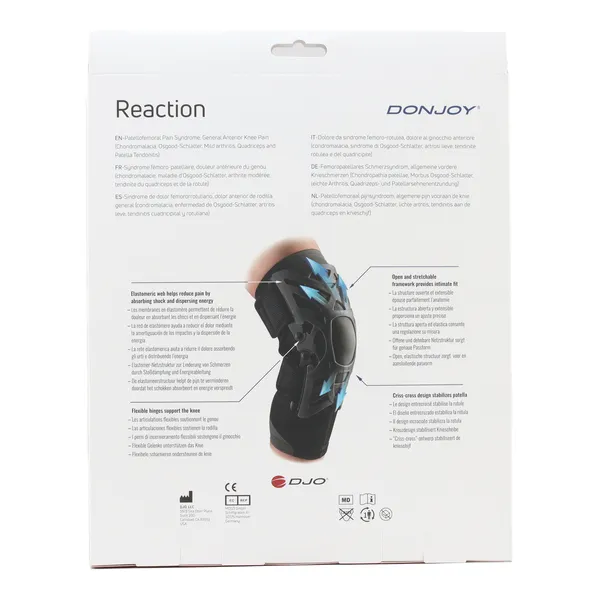Donjoy Réaction Genouillère Rotulienne