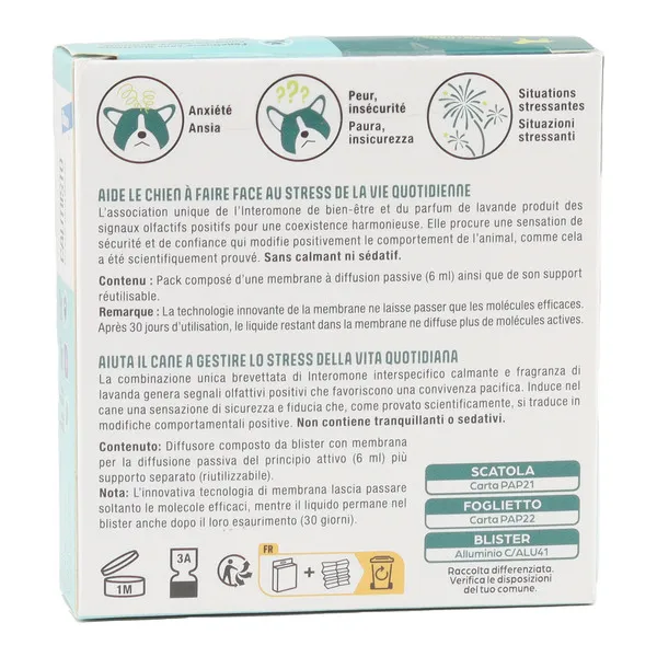 Calmisto Diffuseur anti stress chien