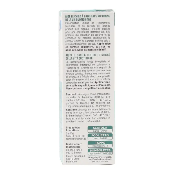 Calmisto spray anti stress chien