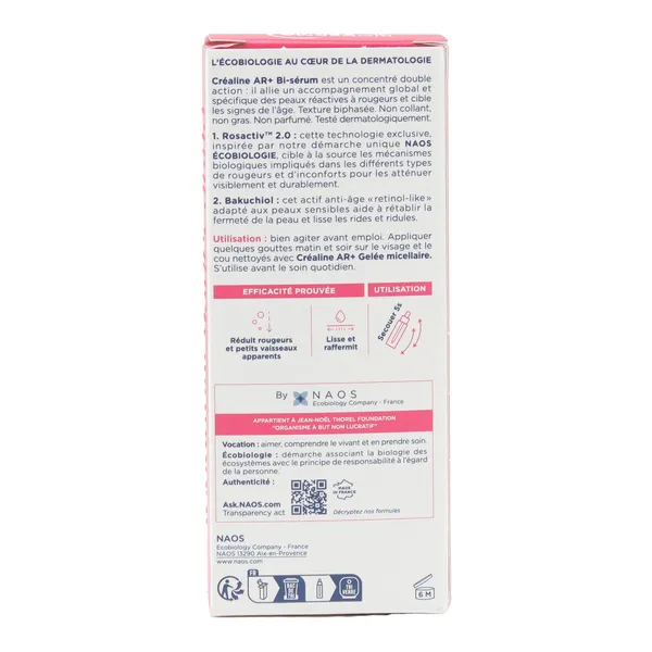 Bioderma Créaline AR+ bi-sérum concentré anti rougeurs