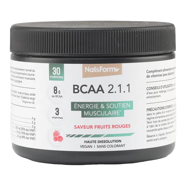 Nat et Form BCAA 2.1.1 Fruits rouges