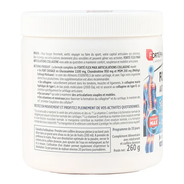 Forté Flex Max Articulations collagène poudre