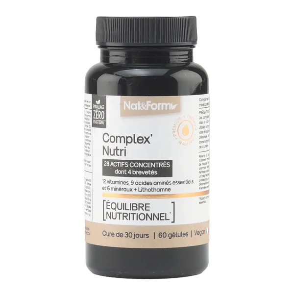 Nat et Form Complex Nutri gélules