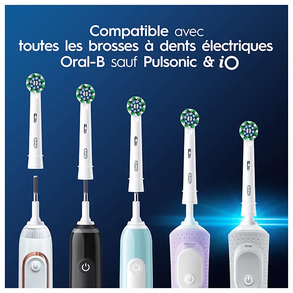 Oral B Cross Action Pro recharge brosse à dents électrique