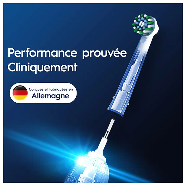 Oral B Cross Action Pro recharge brosse à dents électrique