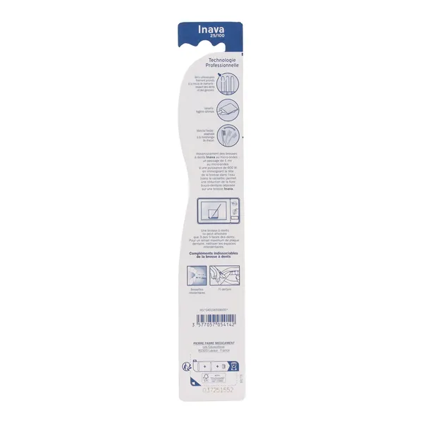 Inava Brossage & Soins brosse à dents 25/100