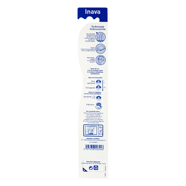 Inava Post-opératoire brosse à dents 7/100