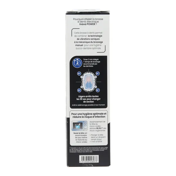 Inava Power brosse à dents électrique premium