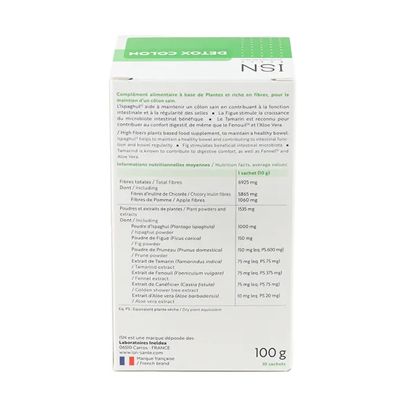Detox Colon poudre à diluer sachets