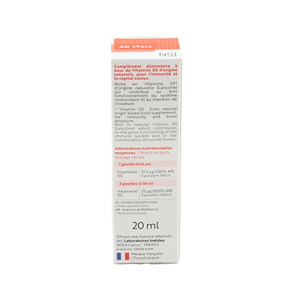 Vital D3 gouttes buvables