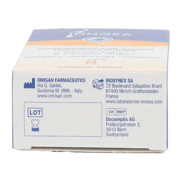 Innoxa Hydrallergy Spray oculaire oeil et paupière