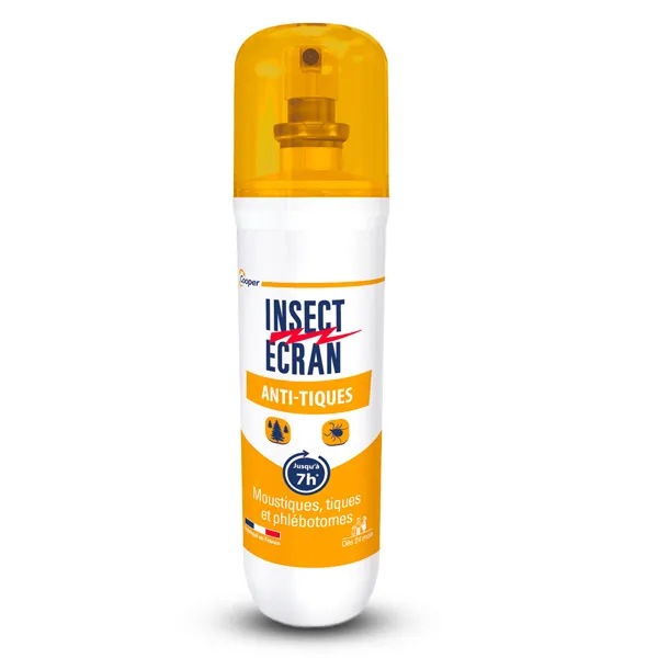 Insect Écran Lotion répulsive Anti-Tiques Spray