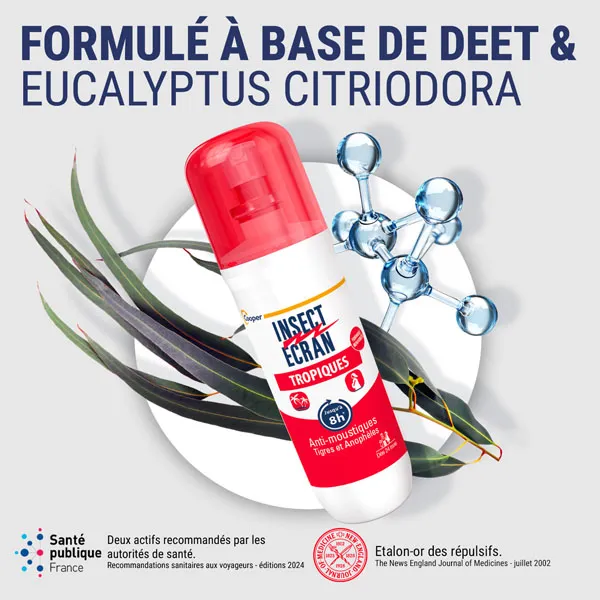 Insect Ecran Tropiques répulsif moustiques