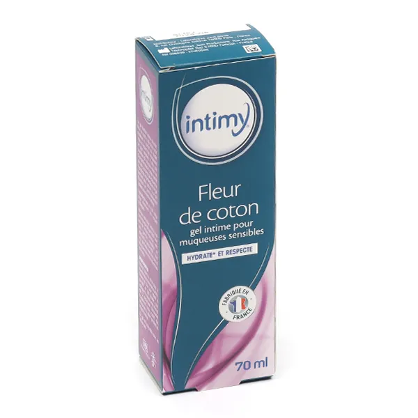 Intimy gel lubrifiant fleur de coton