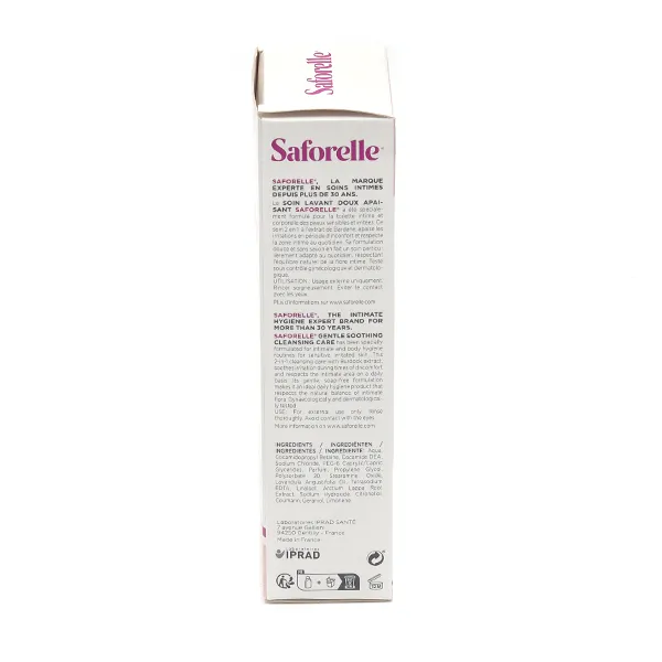 Saforelle soin lavant doux apaisant