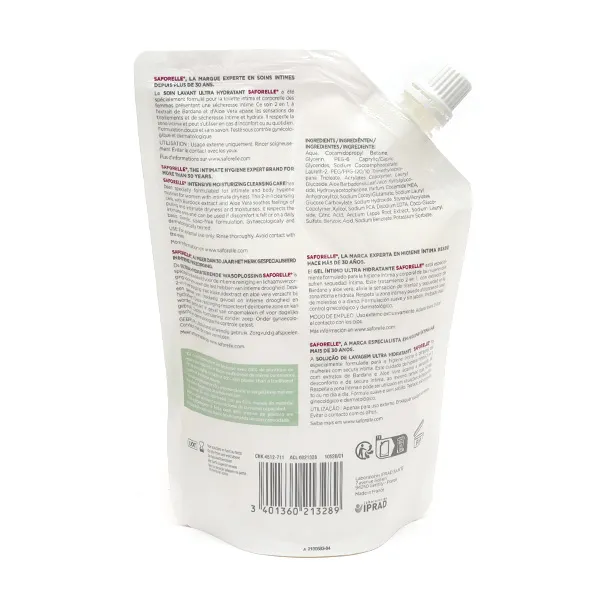 Saforelle soin lavant ultra hydratant