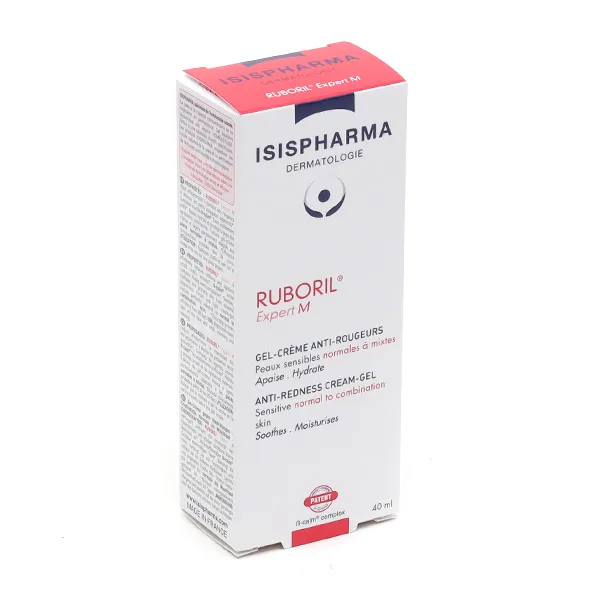 Isispharma Ruboril Expert M Gel-Crème Anti Rougeurs