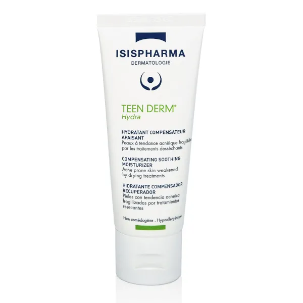 Isispharma Teen Derm Hydra Soin hydratant Compensateur Apaisant
