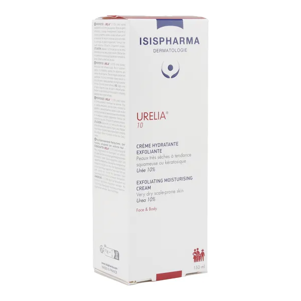 Isispharma Urelia 10 Crème hydratante exfoliante