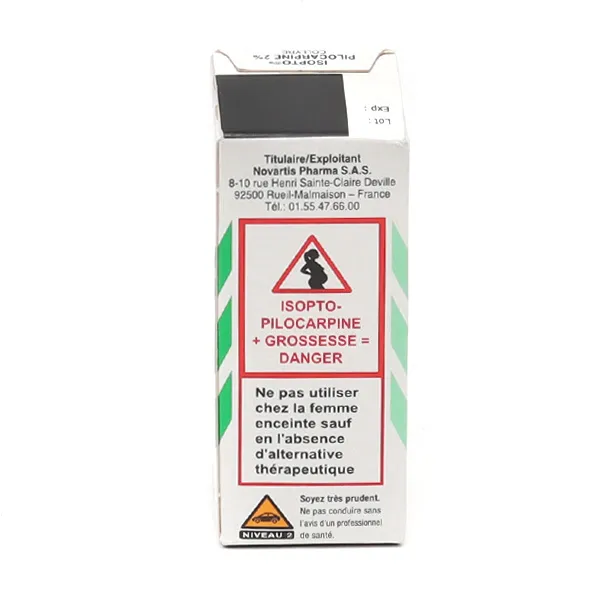 Isopto-pilocarpine 2 % collyre