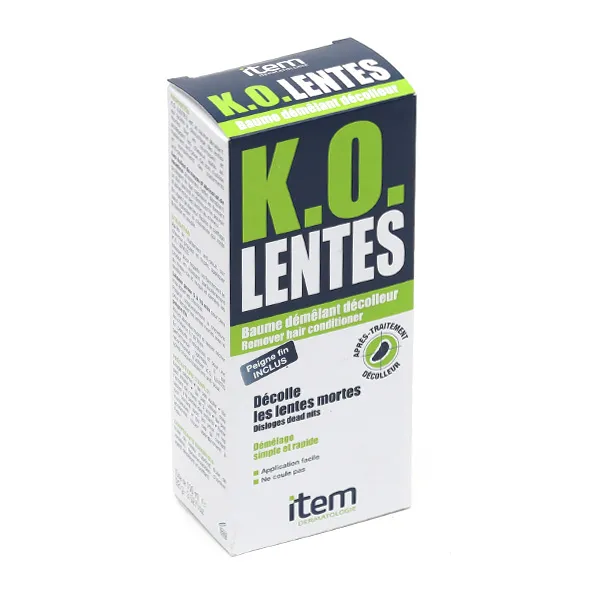 Item KO Lentes baume démêlant décolleur
