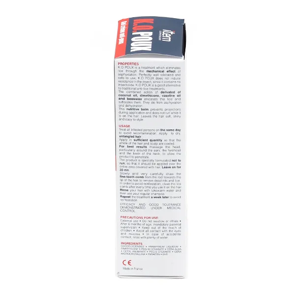 Item KO Poux Gel crème anti-poux