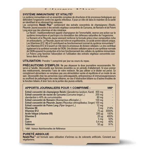 Reishi Plus comprimés