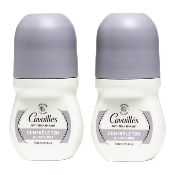 Cavailles contrôle 72h déodorant bille