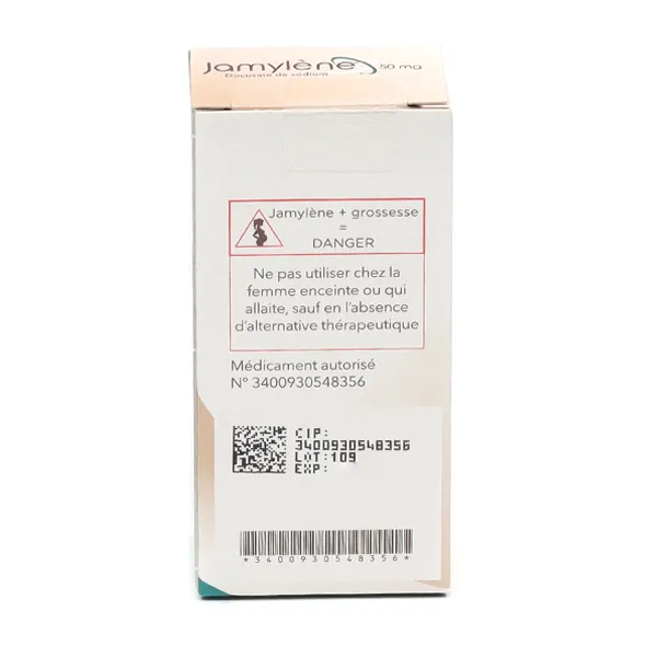 Jamylène 50 mg comprimé