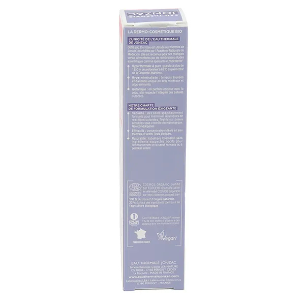 Jonzac Reactive AR Crème riche anti rougeurs Bio