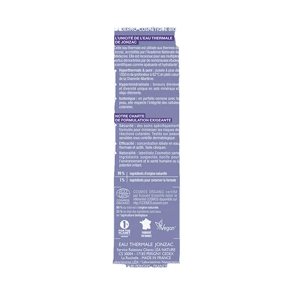 Jonzac Sublimactive contour yeux et lèvres lissant Bio