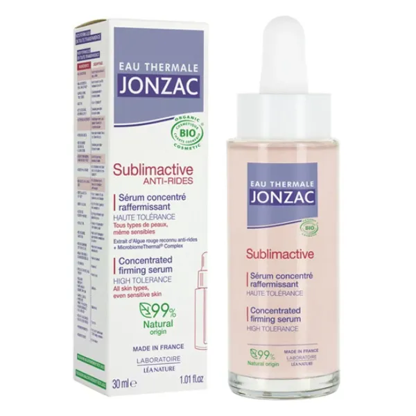 Jonzac Sublimactive Sérum concentré raffermissant anti rides bio
