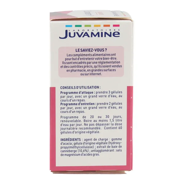 Juvamine Cranberry gélules