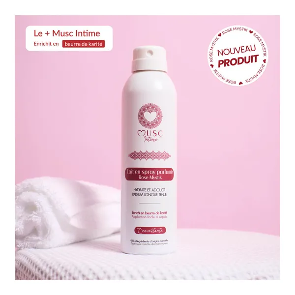 Musc Intime Lait en spray parfumé