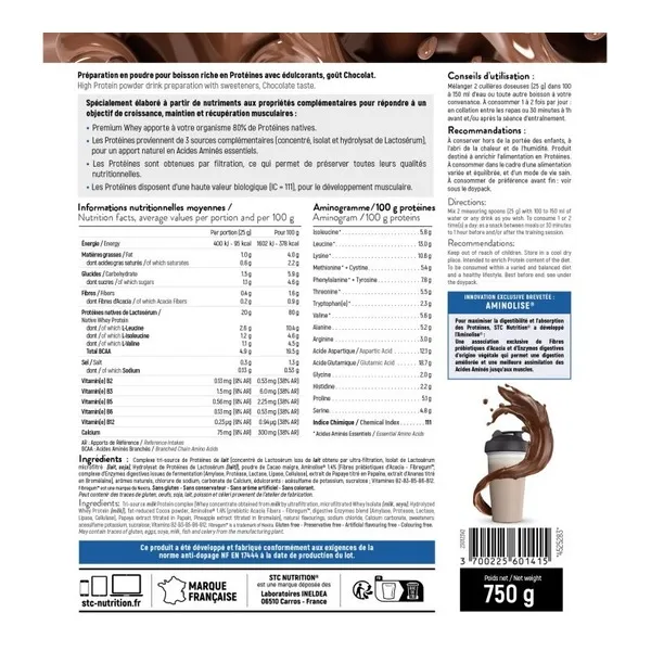 STC Premium Whey poudre