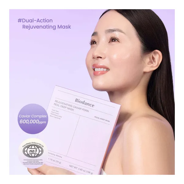 Masque Biodance Rejuvenating Caviar PDRN Real Deep Mask