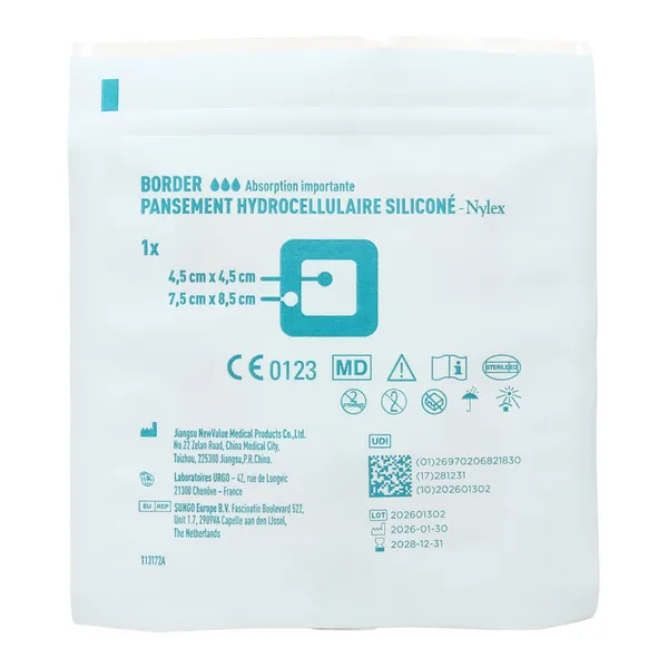 Nylex Border Pansement hydrocellulaire siliconé