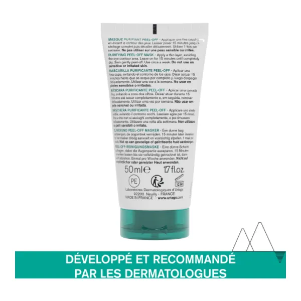 Uriage Hyseac Masque purifiant peel off