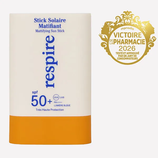 Respire Stick solaire matifiant SPF 50+