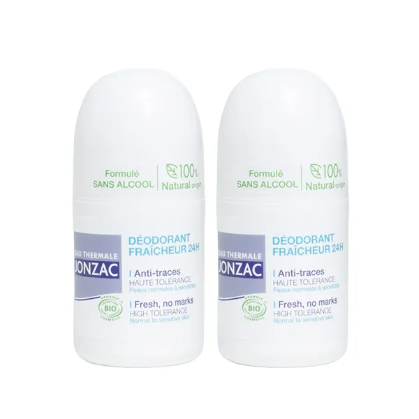 Jonzac Déo fraîcheur 24H Bio bille