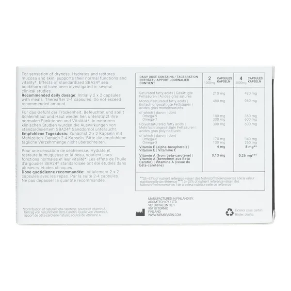 Membrasin Moisture Oméga 7 Capsules