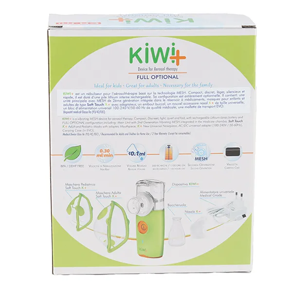 Nébuliseur pour aérosolthérapie Kiwi+